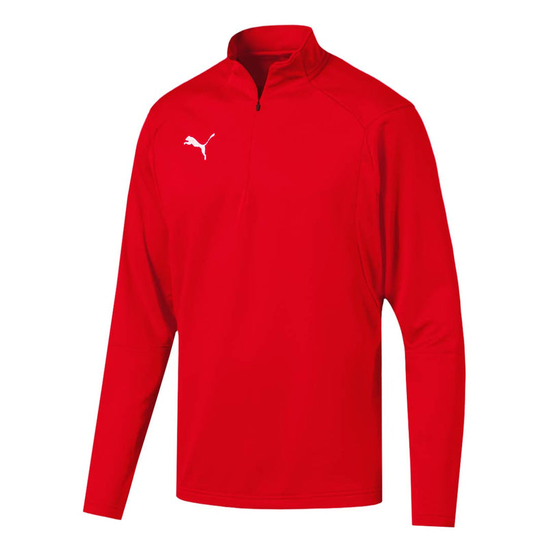Puma - Haut d'entraînement Liga 1/4 zip pour homme (655606 01)