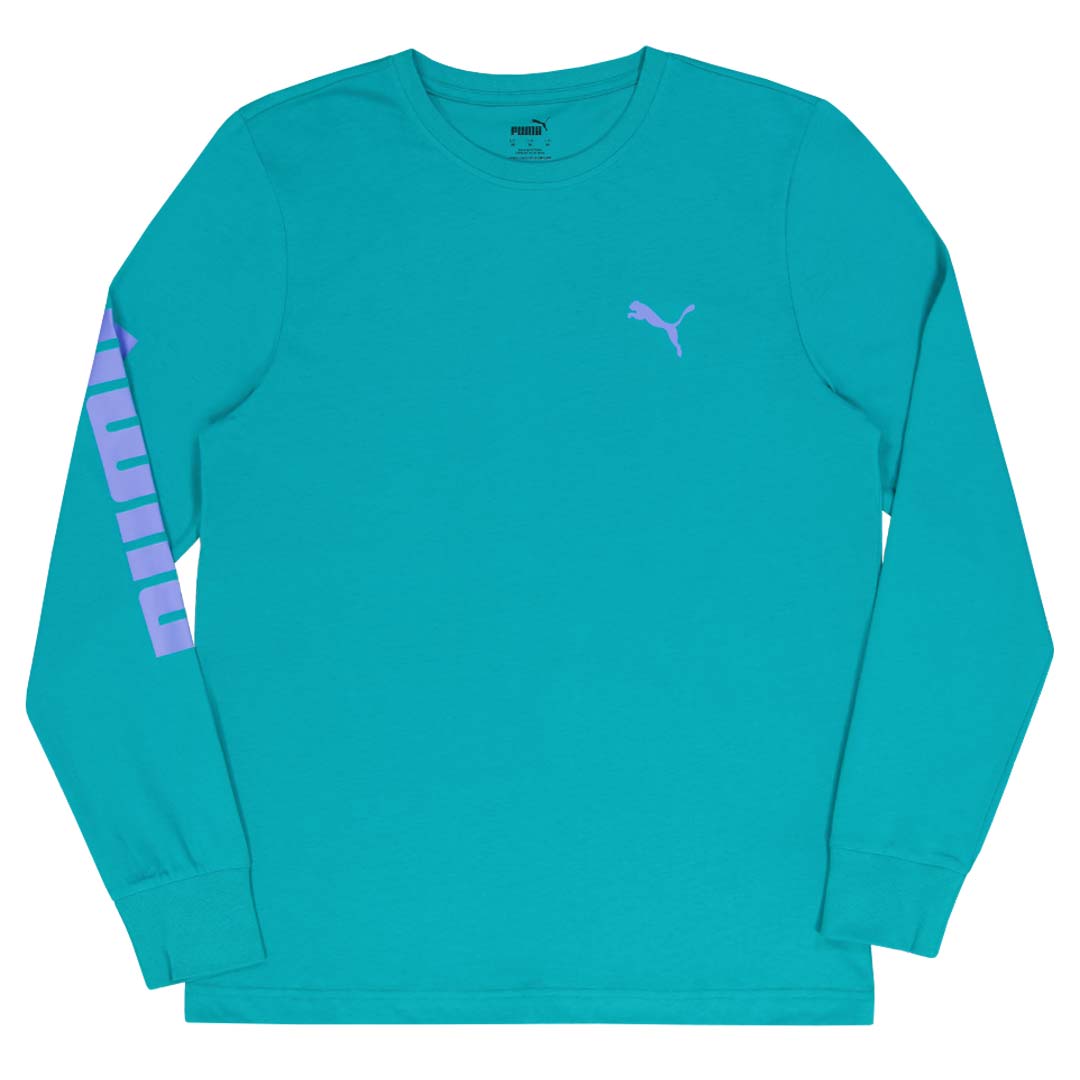 Puma T shirt a manches longues avec logo Classics pour hommes 846774 27