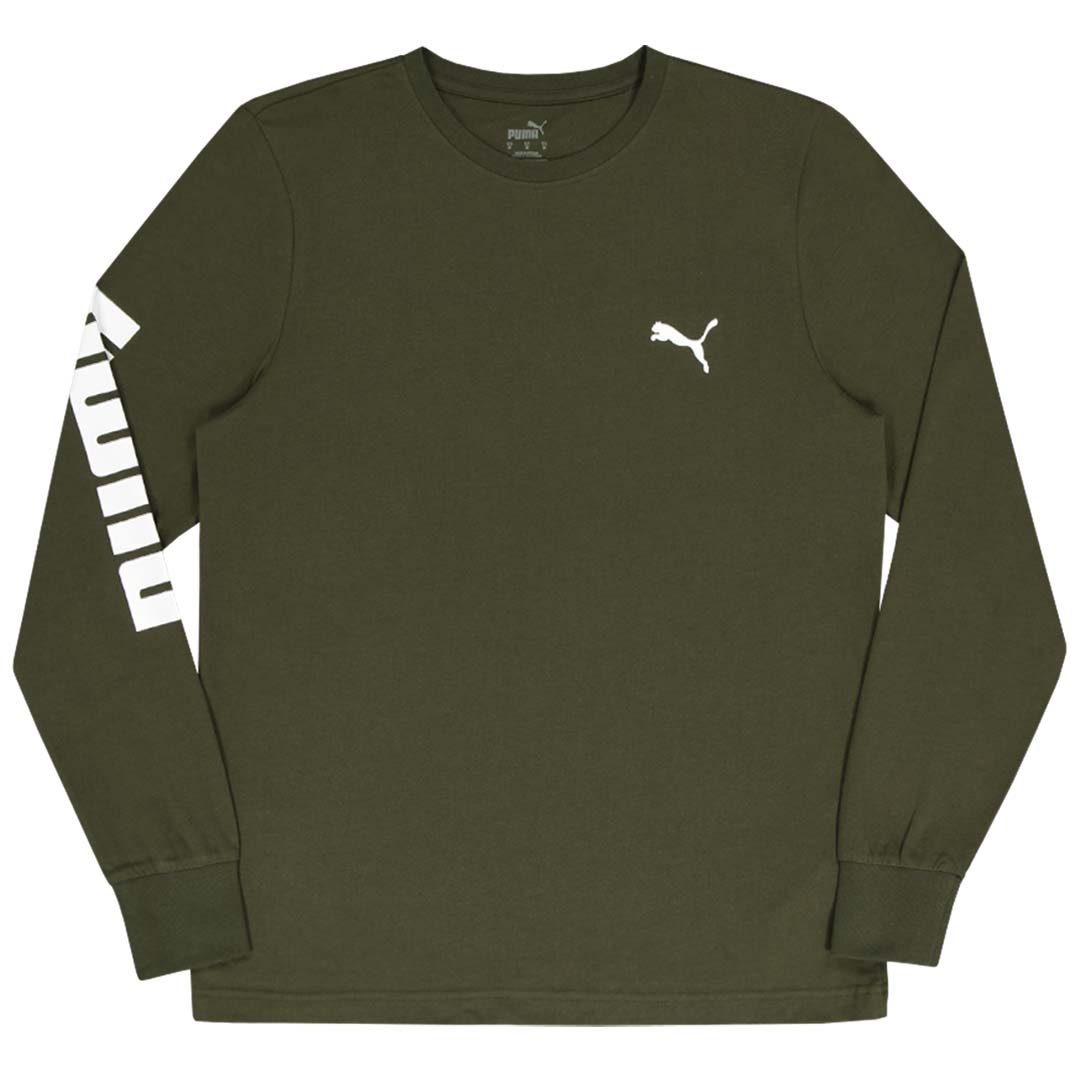 Puma long sleeve t shirt mens hot sale