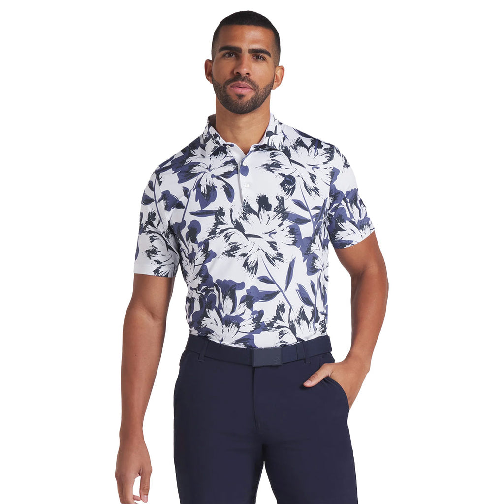 Puma - Men's MATTR Broken Flower Golf Polo (628828 02) – SVP Sports