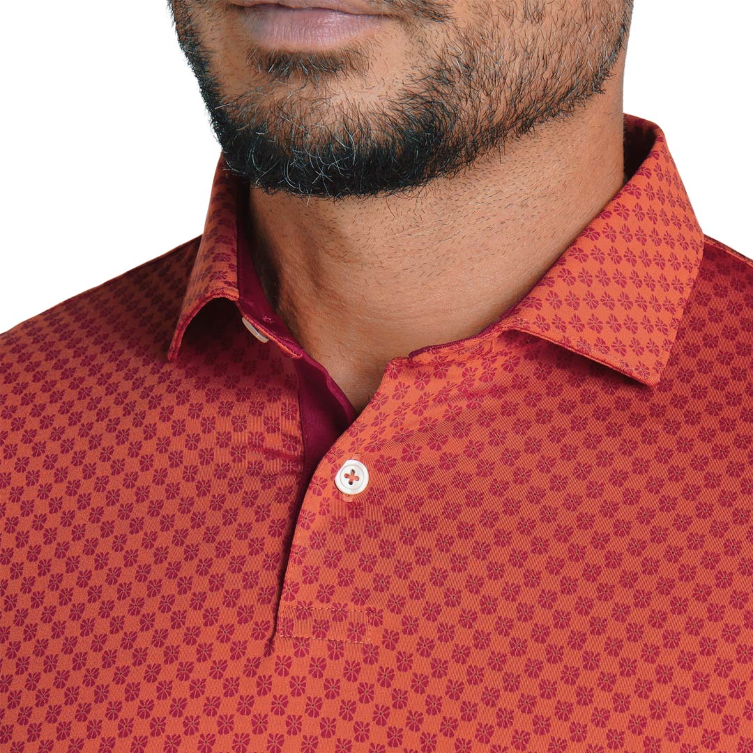 Puma - Men's MATTR Micro Floral Golf Polo (628833 05) – SVP Sports