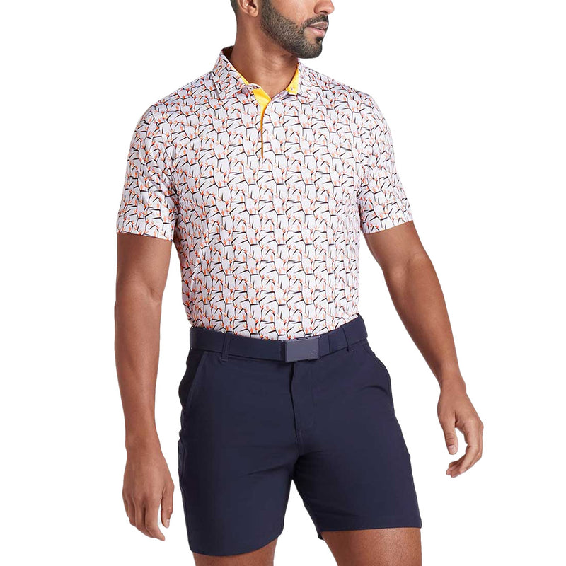 Puma - Men's MATTR Paradise Golf Polo (628824 02)