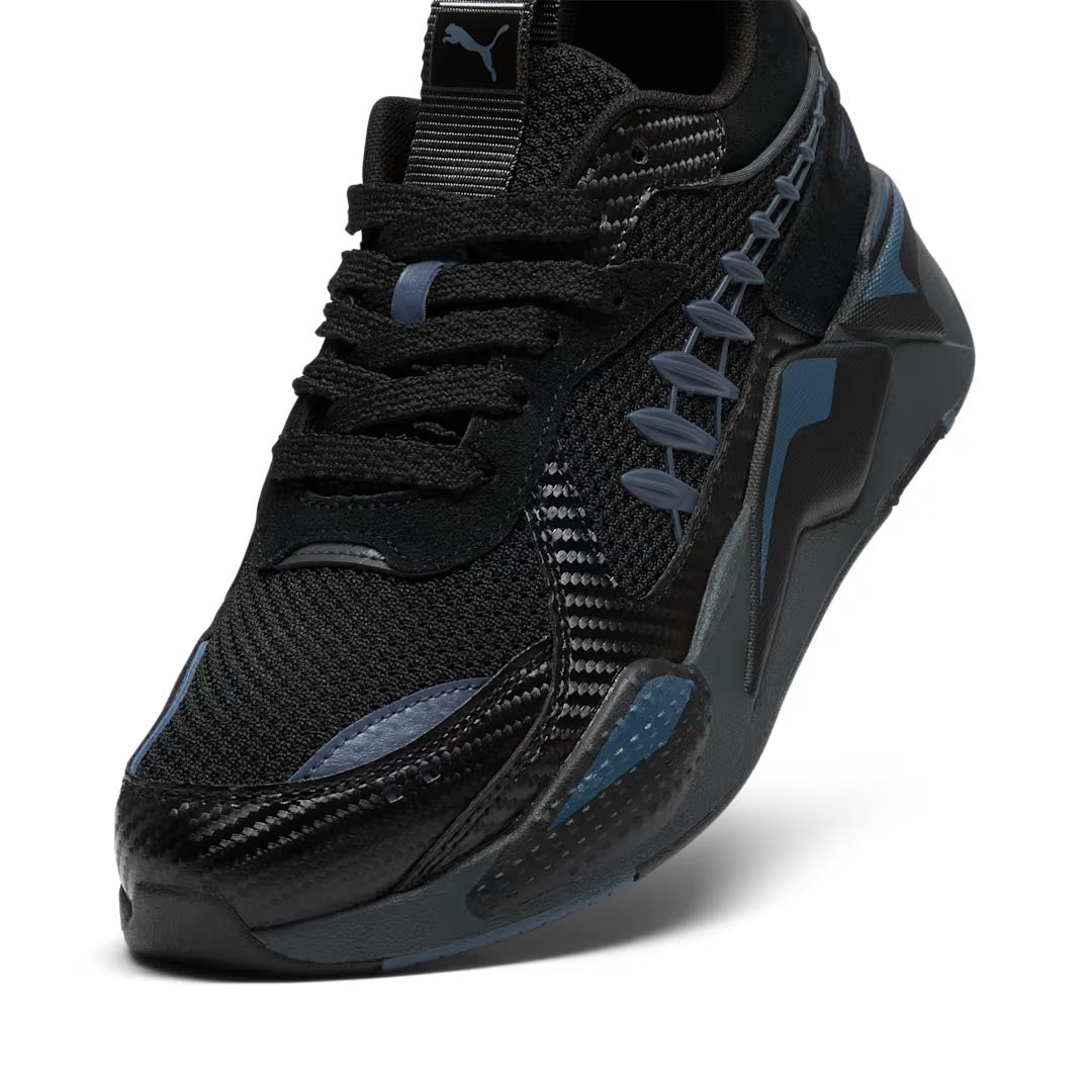 Puma Men s Marvel x Puma RS X Black Panther Shoes 397742 01 SVP Sports