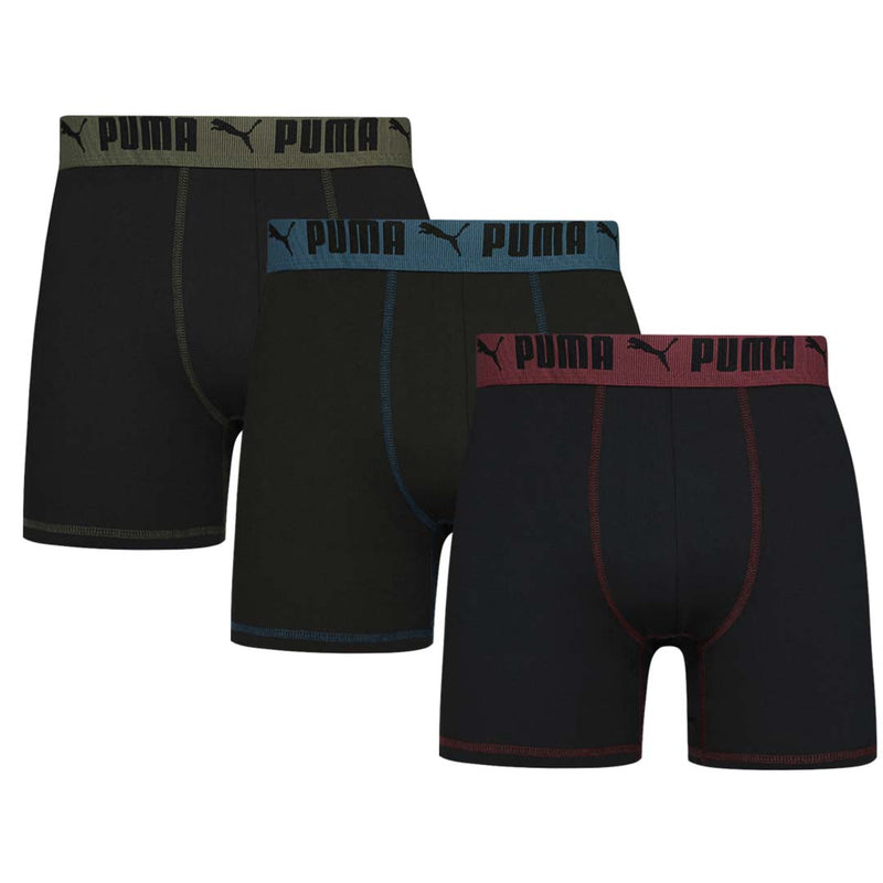 Puma - Men's Performance 3 Pack Boxer Brief (PFA25M157155 007)