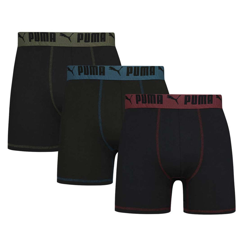 Puma - Men's Performance 3 Pack Boxer Brief (PFA25M157155 007)