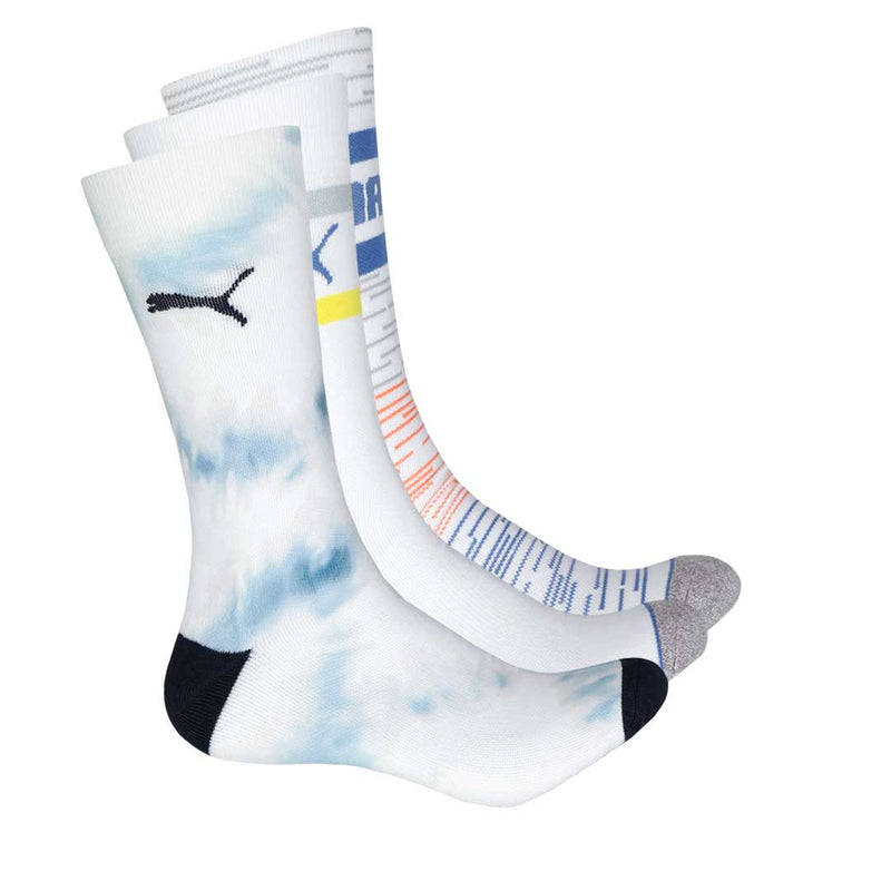 Puma - Men's Puma Fusion 3 Pack Crew Socks (929810 01)