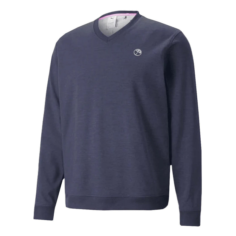 Puma - Men's Puma x Arnold Palmer Cloudspun V-Neck Sweater (538760 02)