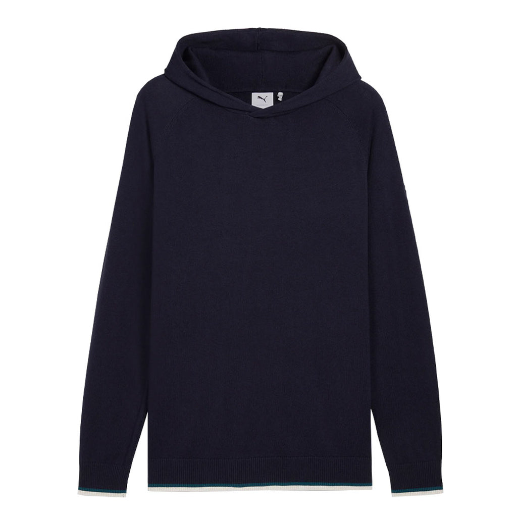 新品同様 clubhaus PUMA GOLF EGW HOODIE パーカ 黒 Puma - Men's Puma x Arnold Palmer Knit Golf Hoodie (627206 01