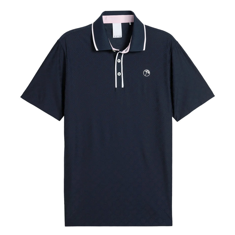 Puma - Men's Puma x Arnold Palmer Tipped Jacquard Golf Polo (630179 03)