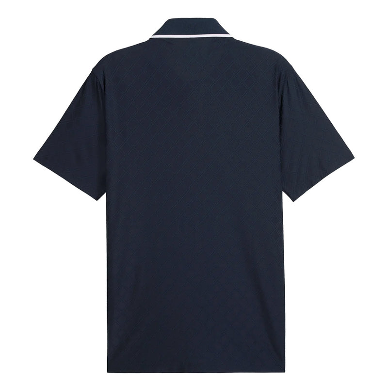 Puma - Men's Puma x Arnold Palmer Tipped Jacquard Golf Polo (630179 03)