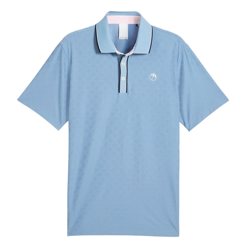 Puma - Men's Puma x Arnold Palmer Tipped Jacquard Golf Polo (630179 04)