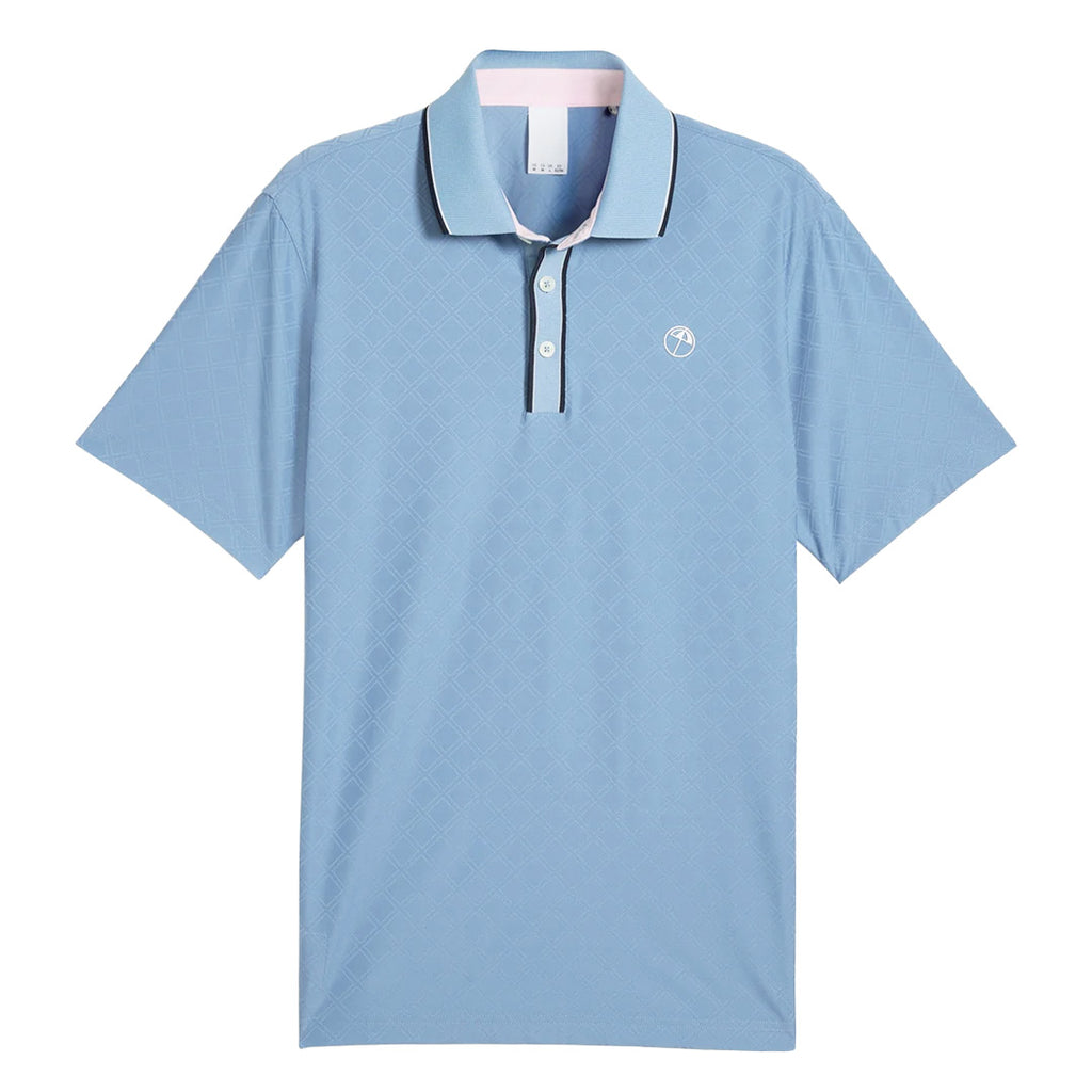 Puma - Men's Puma x Arnold Palmer Tipped Jacquard Golf Polo