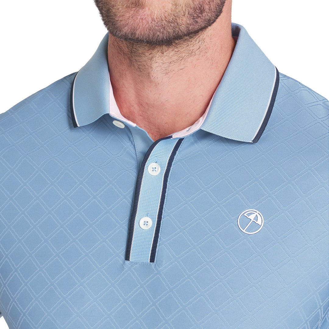 Puma - Men's Puma x Arnold Palmer Tipped Jacquard Golf Polo