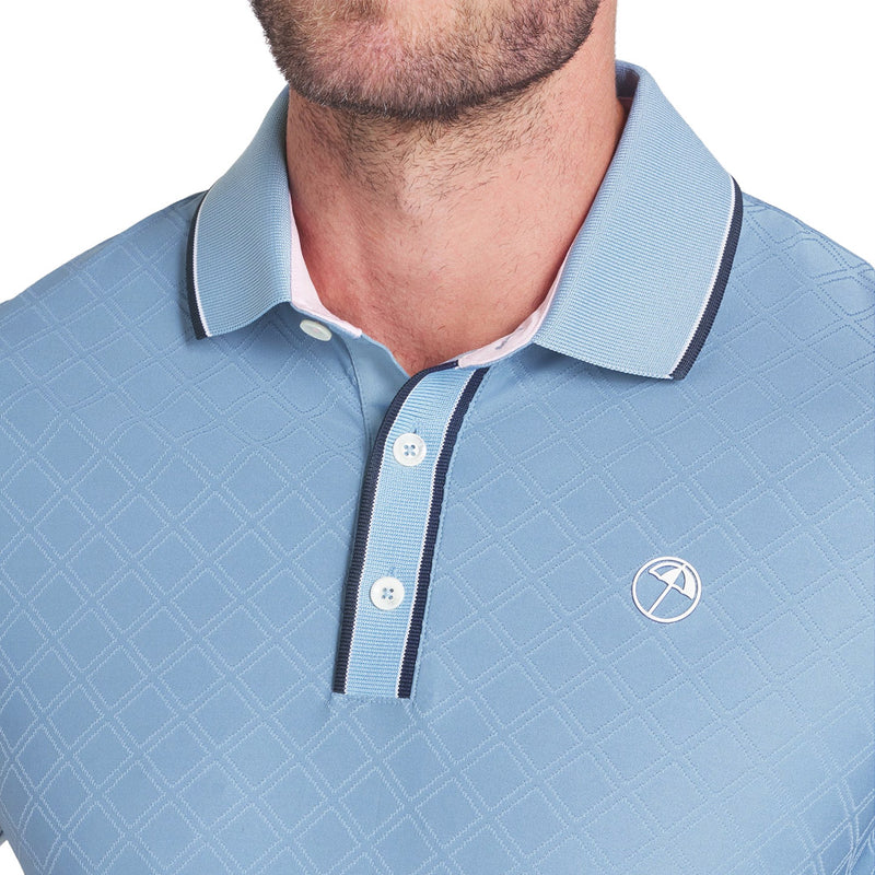 Puma - Men's Puma x Arnold Palmer Tipped Jacquard Golf Polo (630179 04)