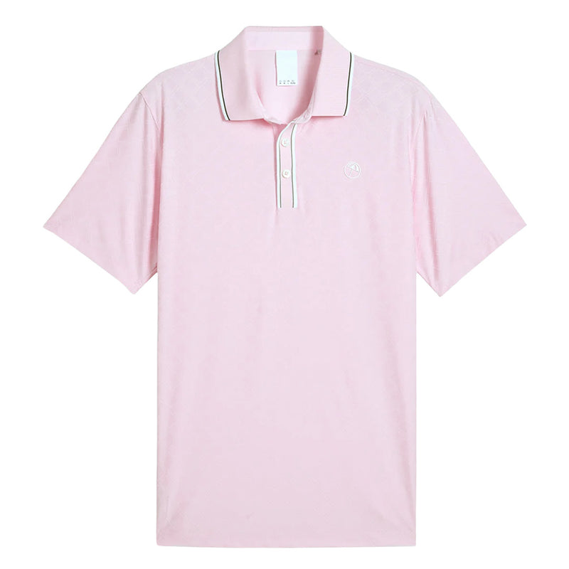 Puma - Men's Puma x Arnold Palmer Tipped Jacquard Golf Polo (630179 05)