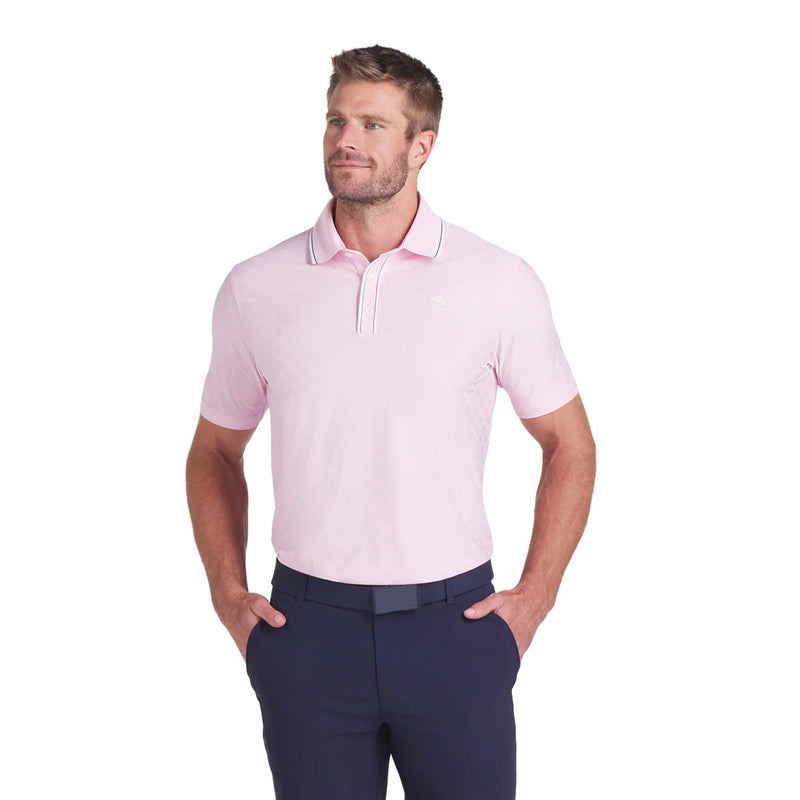 Puma - Men's Puma x Arnold Palmer Tipped Jacquard Golf Polo (630179 05)