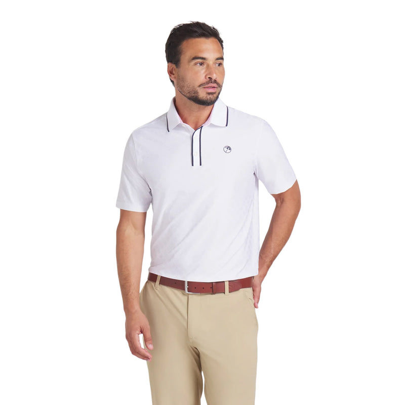 Puma - Men's Puma x Arnold Palmer Tipped Jacquard Golf Polo (630179 06)