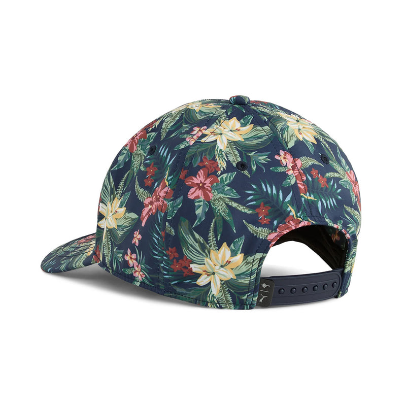 Puma - Men's Puma x Palm Tree Crew Floral Tech Golf Cap (026100 01)