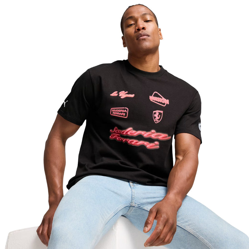 Puma - Men's Puma x Scuderia Ferrari Race Neon Energy Archive T-Shirt (627064 01)