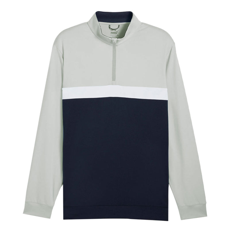 Puma - Men's Pure Colourblock Golf 1/4 Zip Pullover (625887 01)