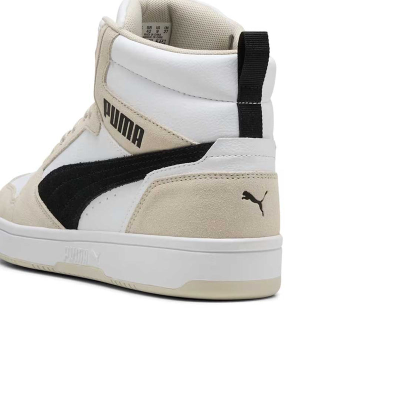 Puma - Men's Rebound V6 Suede Mid Top Shoes (400713 02)