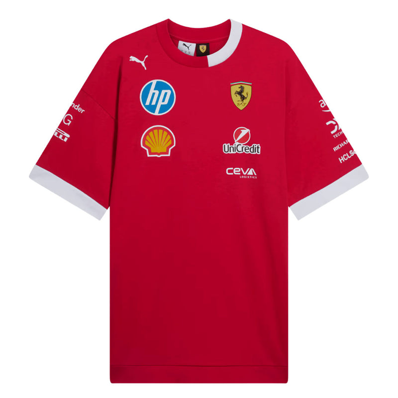 Puma - Men's Puma x Scuderia Ferrari 2025 Drivers Replica T-Shirt (713571 01)