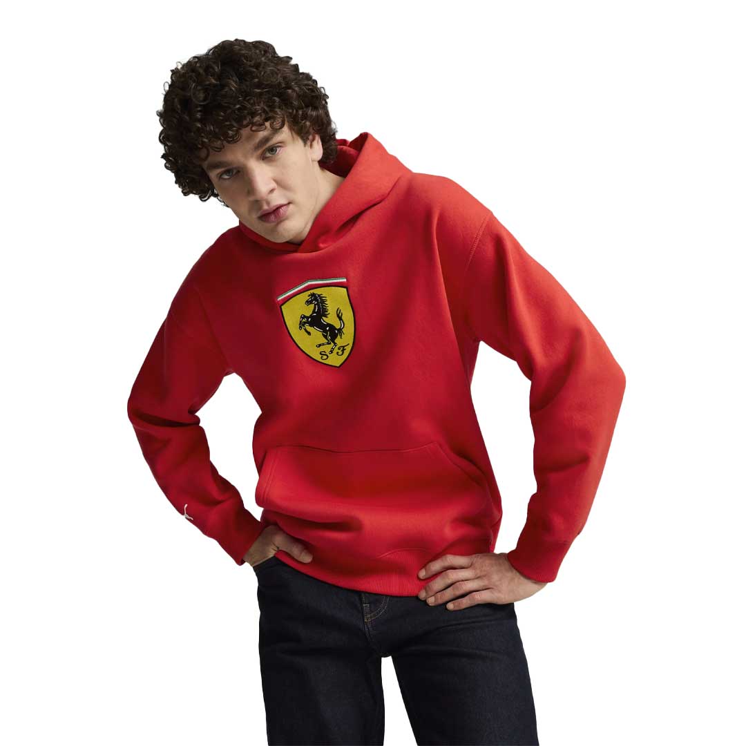 Puma - Men's Scuderia Ferrari Race Big Shield Hoodie (627054 02