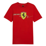 Puma - Men's Scuderia Ferrari Race Big Shield T-Shirt (627055 02)