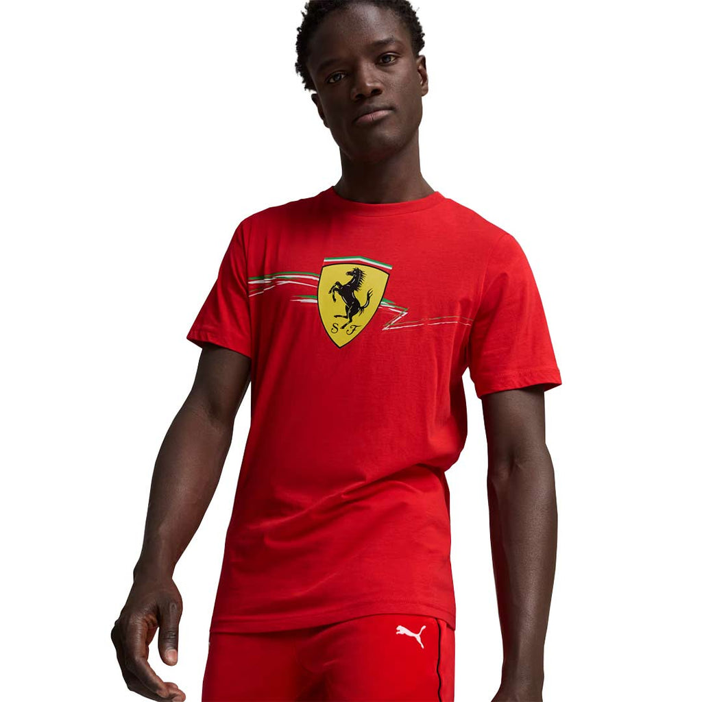 Puma - Men's Scuderia Ferrari Race Big Shield T-Shirt (627055 02)
