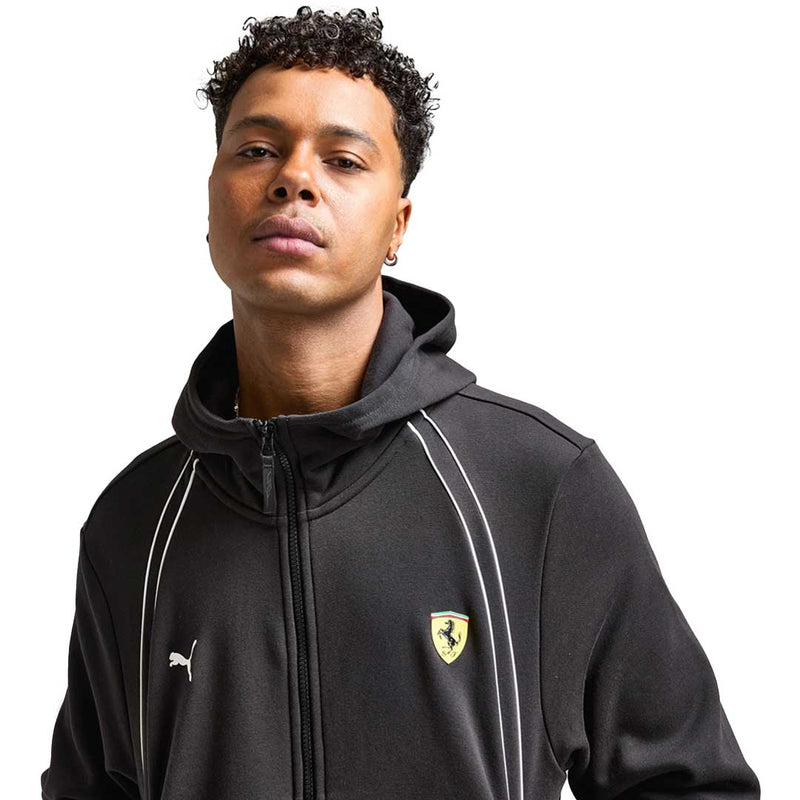 Puma - Sweat à capuche zippé Scuderia Ferrari Race pour homme (627046 01)