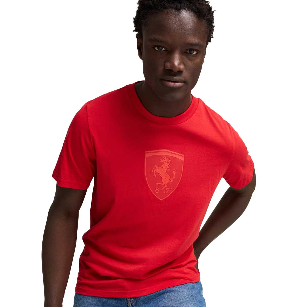 T-shirt Ferrari - 25332-VERMELHO - Força Portugal T-shirt Ferrari - 25332-VERMELHO - Força Portugal