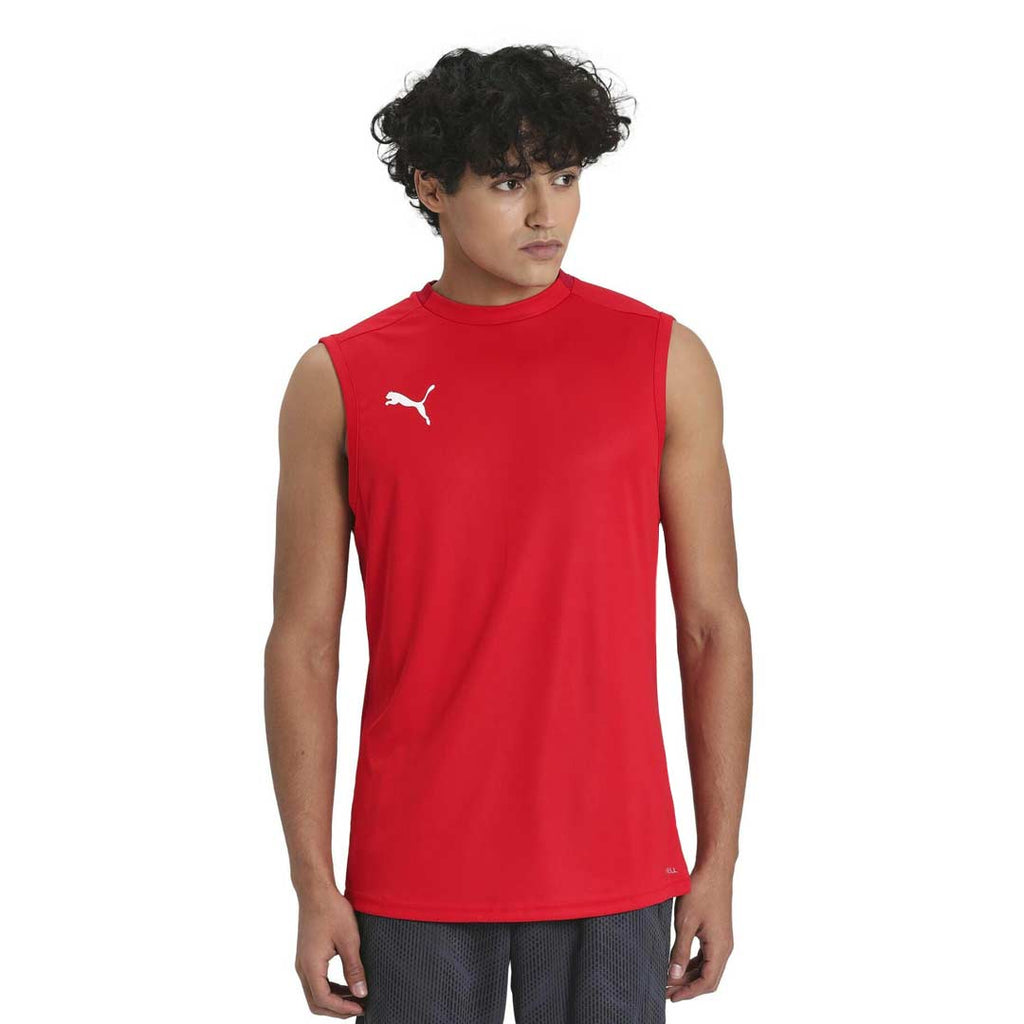 Puma - Maillot d'entraînement sans manches M Teamfinal 21 pour enfant (656483 01)