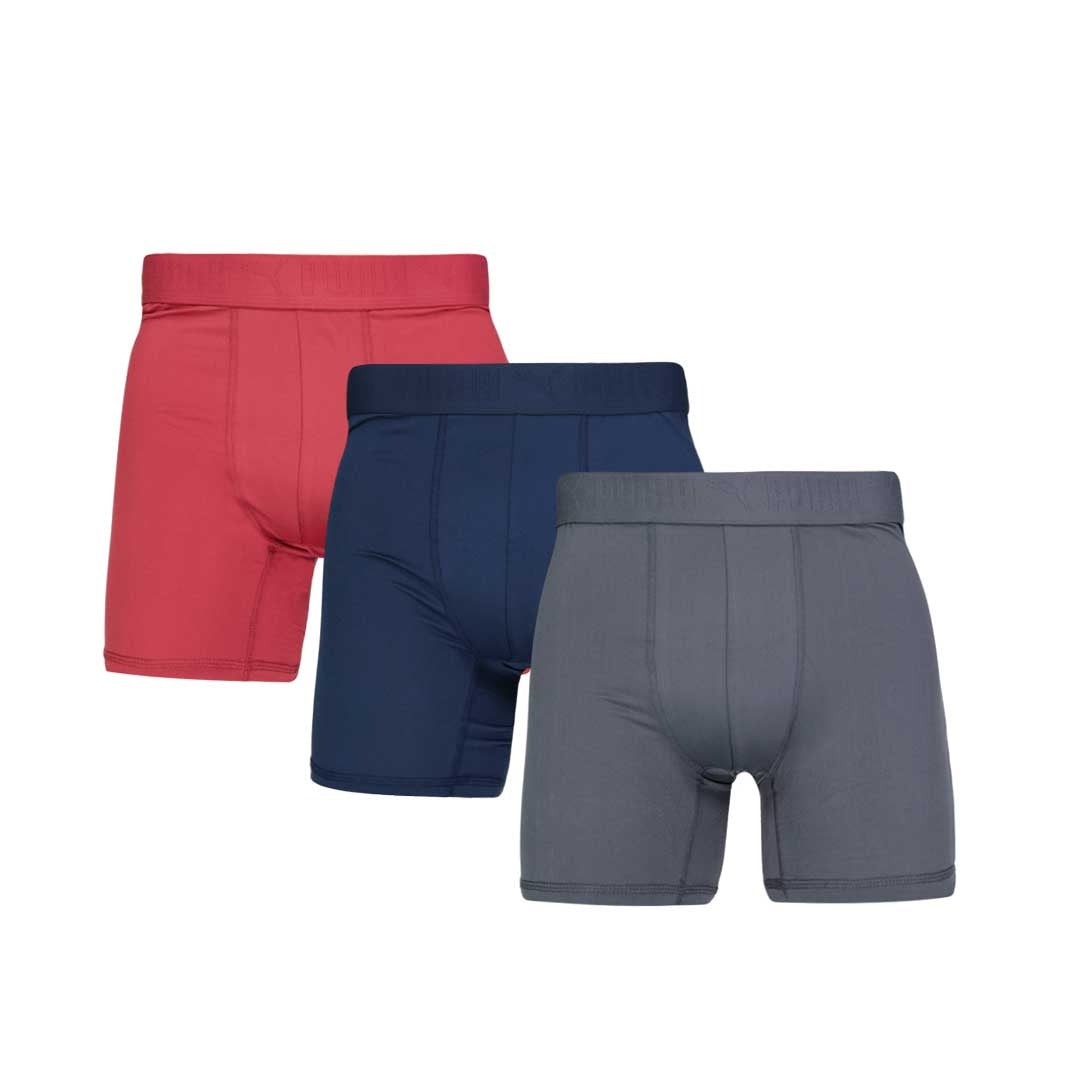 Puma - Men's Ultra Soft 3 Pack Premium Boxer Brief