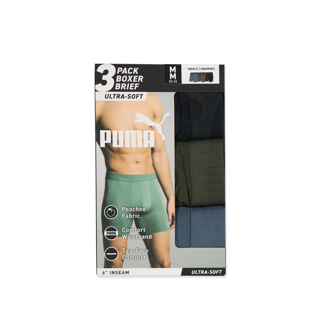 Puma - Men's Ultrasoft 3 Pack Boxer Brief (PFA25M156798 422) – SVP