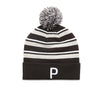 Puma - Men's WRMLBL Stripe Pom Beanie (024809 01)