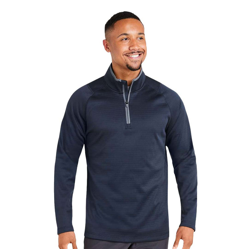 Puma - Men's Waffle Fleece 1/4 Zip Pullover (631105 02)