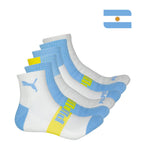 Puma - Unisex Argentina 6 Pack 1/4 Crew Socks (P602683 450)
