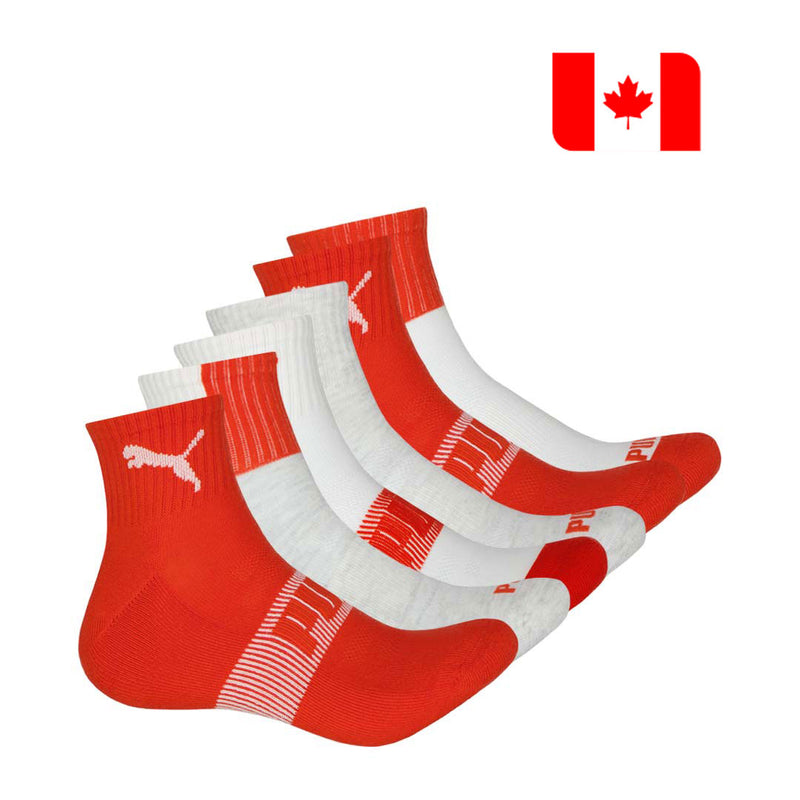 Puma - Unisex Canada 6 Pack 1/4 Crew Socks (P602683 620)