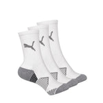 Puma - Unisex Essential Crew Cut 3 Pack Golf Socks (858563 01)