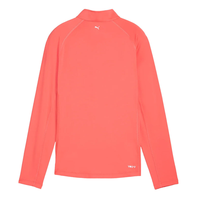 Puma - Women's YouV Brrr Solid Golf 1/4 Zip Pullover (629521 05)