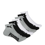 Puma - Women's 6 Pack 1/4 Crew Socks (P116392 095)
