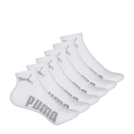 Puma - Women's 6 Pack 1/4 Crew Socks (P116392 117)
