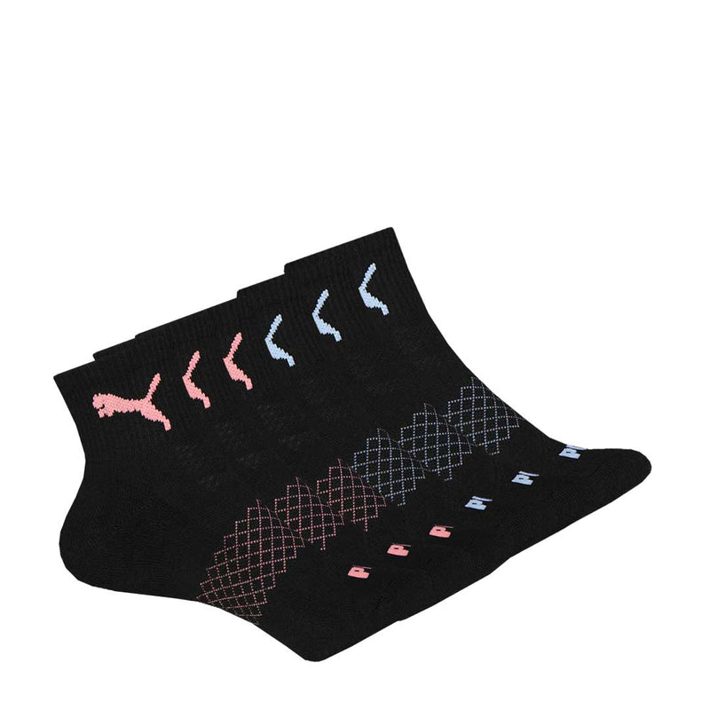 Puma - Women's 6 Pack 1/4 Crew Socks (P601591 012)