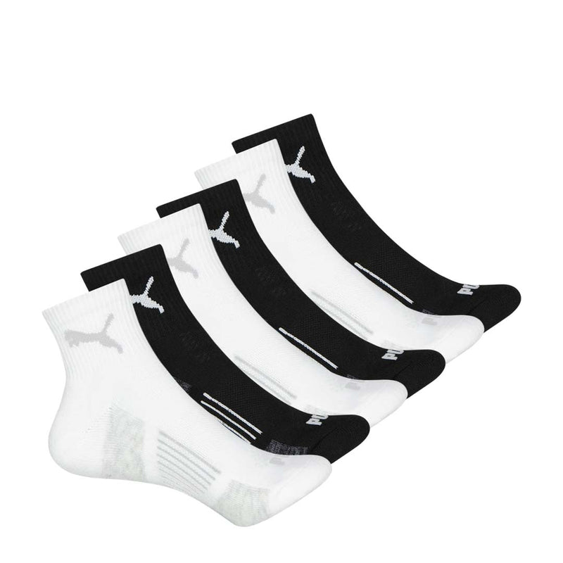 Puma - Women's 6 Pack 1/4 Crew Socks (P601592 007)