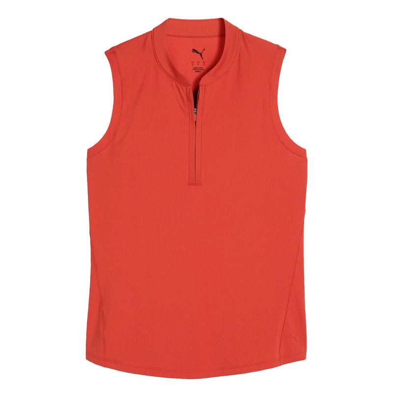 Puma - Women's Aerlon Mock Sleeveless Golf Top (629247 05)