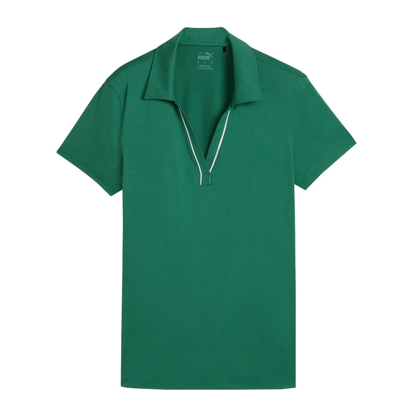 Puma - Women's CLOUDSPUN Piped Golf Polo (623911 07)