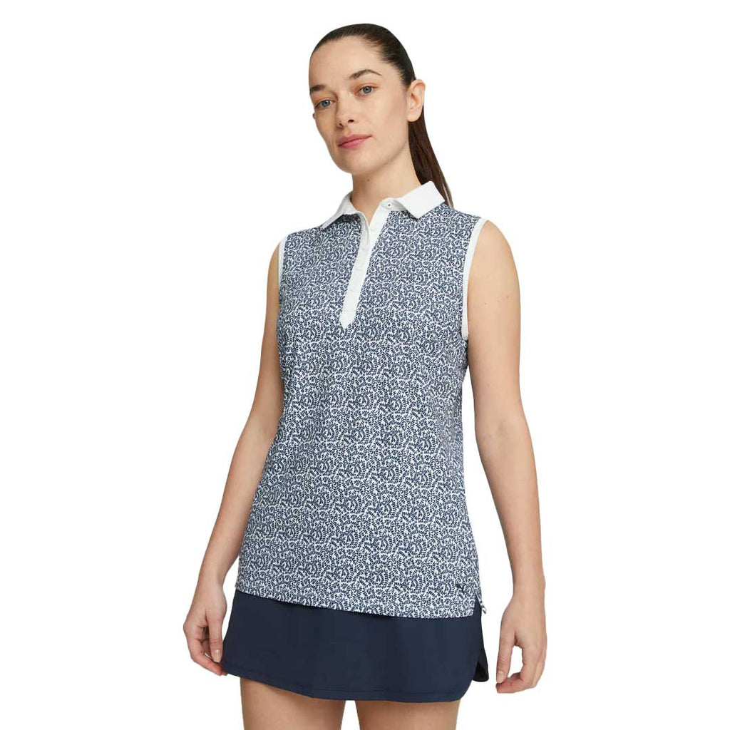 Puma - Women's CLOUDSPUN Valley Sleeveless Golf Polo (621636 01)