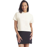 Puma - Women's Charlotte Modalon Mock Neck Short Sleeve Golf Top (633754 02)