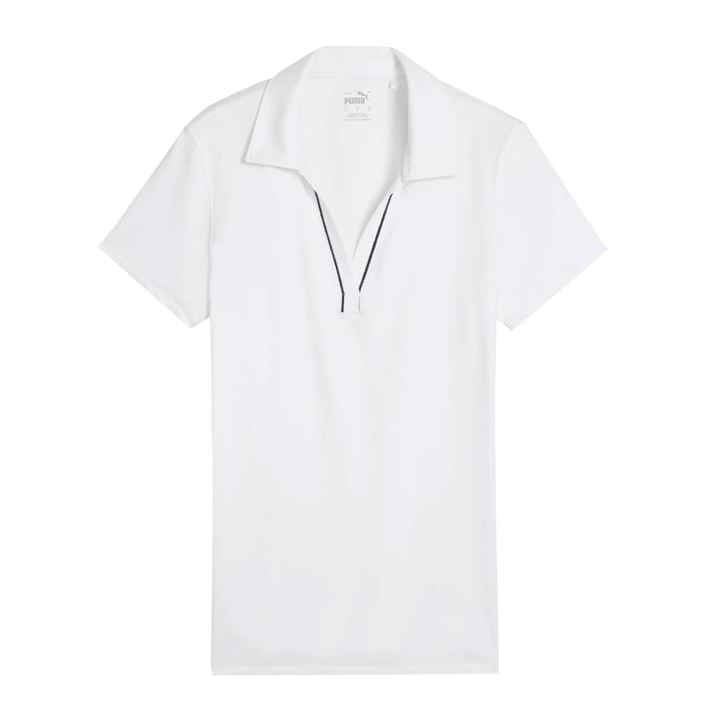 Puma - Women's Cloudspun Piped Golf Polo (623911 01)
