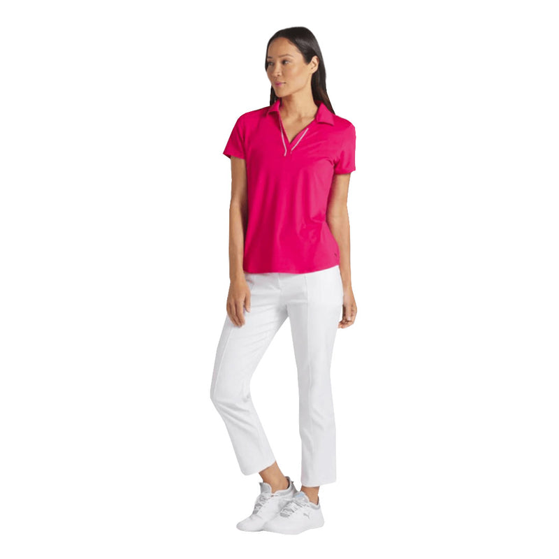 Puma - Women's Cloudspun Piped Short Sleeve Polo (623911 10)
